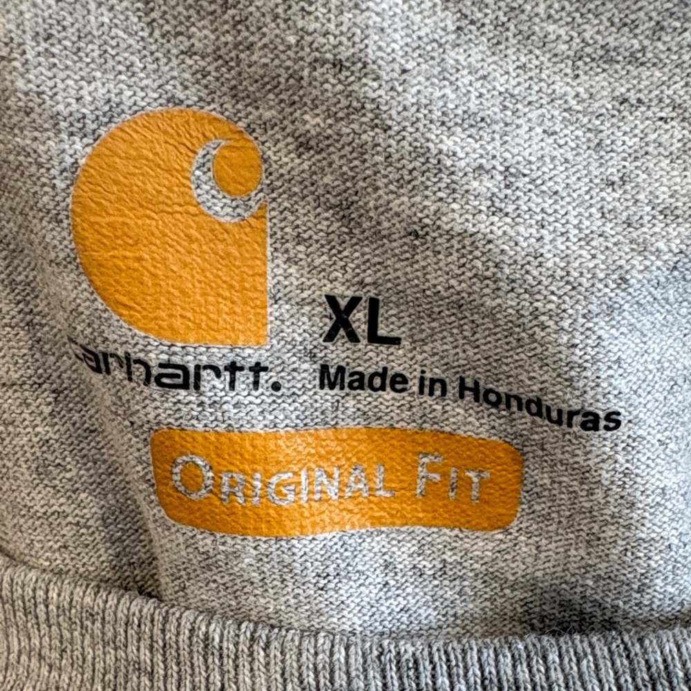 Carhartt Men's Heather Gray Long Sleeve Tee Size XL - Picture 2 of 4